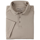 Футболка поло 5.11 Performance Polo - Short Sleeve Synthetic Knit 5.11 Tactical Silver Tan (Тан) - зображення 4