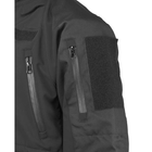 Куртка демисезонная Softshell Sturm Mil-Tec Black 3XL (Черный) Тактическая - изображение 7