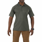 Футболка поло 5.11 Performance Polo - Short Sleeve Synthetic Knit 5.11 Tactical TDU Green XS (Зелений) - зображення 1