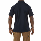 Футболка поло 5.11 Performance Polo - Short Sleeve Synthetic Knit 5.11 Tactical Dark Navy 2XL (Темно-синій) Тактична - зображення 2