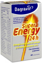 Харчова добавка Dagravit Super Energy 24h 40 таблеток (8470001536242) - зображення 1