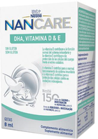 Witaminy Nestle Nancare Dha Witamina DE 8ml (8000300401776) - obraz 1
