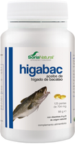 Харчова добавка Soria Natural Higabac 400 мг 125 перлин (8422947060749) - зображення 1