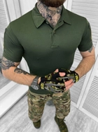 Тактична футболка поло Single Sword, для військових, Оліва, S - зображення 4