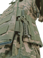 Плитоноска тактическая с наплечниками Побратим Пиксель - изображение 8