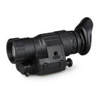 Прилад нічного бачення Night Vision PVS-14 4х монокуляр PVS 14 ширококутний об'єктив 28 мм 200м діаметр 14 мм з кріпленнями на каску шолом (Kali) - зображення 3