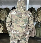 Тактическая зимняя мужская куртка Бушлат Камуфляж пиксель 4XL (Kali) - изображение 8