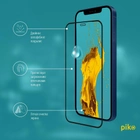 Защитное стекло Piko Full Glue для Apple iPhone 12 Pro Max Black (1283126506475) - изображение 4