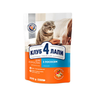 Корм Club 4 Paws для дорослих кішок з лососем