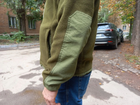 Кофта флісова Eva Military. військова, тактична, колір хакі, розмір 3XL - изображение 3