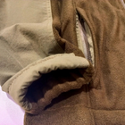 Кофта флісова Eva Military. військова, тактична, колір хакі, розмір 3XL - изображение 5
