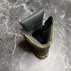 Женские нубуковые Ботинки с Мембраной / Водонепроницаемые Береги на протекторной Подошвы хаки размер 39 - изображение 6