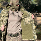 Мужская зимняя Куртка CORDURA с Капюшоном на синтепоне / Бушлат до -25°C пиксель размер 3XL - изображение 3