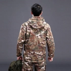 Мужская демисезонная Куртка Pave Hawk PLY-6 с капюшоном и карманами мультикам размер S - изображение 3