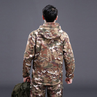 Мужская демисезонная Куртка Pave Hawk PLY-6 с капюшоном и карманами мультикам размер XL - изображение 3