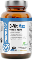 Suplement diety Pharmovit B-Vit Max Complex 60 kapsułek (5902811238960) - obraz 1