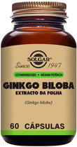 Suplement diety Solgar Ginkgo Biloba 60 kapsułek (33984041318) - obraz 1