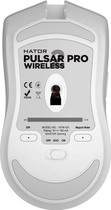Миша Hator Pulsar 2 Pro Wireless/USB white (HTM-531) - зображення 6