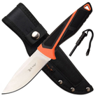 Нож Elk Ridge з кресалом Orange (ER-200-23OR) - изображение 1