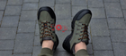 Кроссовки мужские хаки ботинки 44р код: 3025 - изображение 6