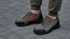 Кросівки чоловічі хакі черевики 46р код: 3025 - зображення 4