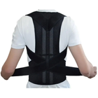 Грудопоясничный корсет корректор правильной осанки Back Pain Need Help Размер L Черный - изображение 6