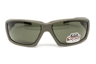 Захисні окуляри Venture Gear Tactical OverWatch Green (forest gray) Anti-Fog, чорно-зелені в зеленій оправі - зображення 6