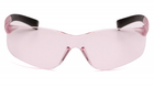 Захисні окуляри Pyramex Mini-Ztek (light pink) combo, рожеві (беруші входять в комплект) - зображення 2