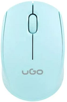 Mysz UGo Pico Wireless Lazur (UMY-1643) - obraz 1