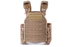 Плитоноска / тактичний жилет Plate Carrier U-WIN PRO зі швидким скиданням 280х360 з камербандами M під балістичні пакети Cordura 1000 Тан - зображення 2