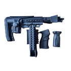 Пістолетна рукоятка для автомата АК 74, АК47 поліамід, Чорний - зображення 4