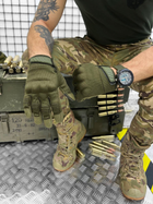 тактические перчатки kalaud oliva РГ6311 - изображение 1