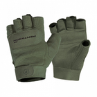 Рукавиці тактичні безпалі Pentagon Duty Mechanic 1/2 Gloves Олива S - зображення 1