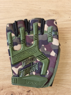 Тактичні рукавички без пальців Mechanix Mpact, Мультикам, розмір L - зображення 5
