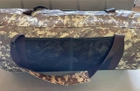 Баул сумка 120 л з клапаном 28W21ТТ універсальний Камуфляж піксель - зображення 6