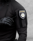 Чоловіча тактична сорочка Убакс чорний під шеврони армійська M - зображення 5