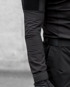 Мужская тактическая рубашка Убакс черный под шевроны армейская M - изображение 7