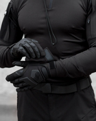 Мужская тактическая рубашка Убакс черный под шевроны армейская XL - изображение 4