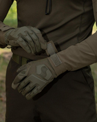 Мужская тактическая рубашка Убакс хаки под шевроны армейская XL - изображение 3