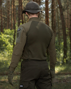 Мужская тактическая рубашка Убакс хаки под шевроны армейская XS - изображение 8