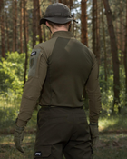 Мужская тактическая рубашка Убакс хаки под шевроны армейская M - изображение 8