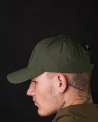 Мужская тактическая кепка с липучкой для шеврона хаки - изображение 9