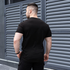 Мужская тактическая футболка черная под шевроны армейская XL - изображение 3
