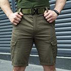 Чоловічі тактичні шорти хакі Карго на літо XL - зображення 3