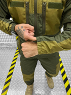 Тактичний теплий військовий комплект Гірка ( Куртка + Штани ), Камуфляж: Олива, Розмір: M - зображення 6