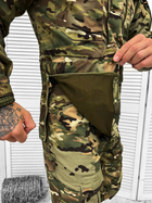 Тактический осенний военный комплект G2 ( Куртка + Штаны ), Камуфляж: Мультикам, Размер: XL - изображение 6