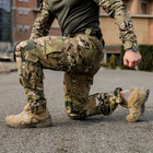 Штани Тактичні з Наколінниками Літо 12 кишень ClefersTac G2 Мультикам ріп-стоп літні - Камуфляжні Військові Армійські штани Розмір: М (50230861) - зображення 4