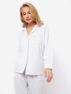 Піжама (сорочка + штани) Aruelle Charlie pajama long L Біла (5904541432373) - зображення 3