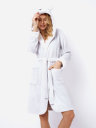 Халат жіночий Aruelle Calysta bathrobe S Білий (5905616140520) - зображення 3