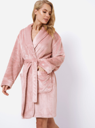 Халат жіночий Aruelle Eva bathrobe S Рожевий (5904541439839) - зображення 4